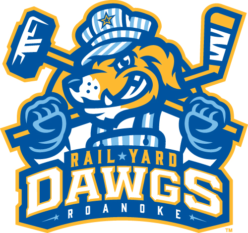 Roanoke Rail Yard Dawgs logo